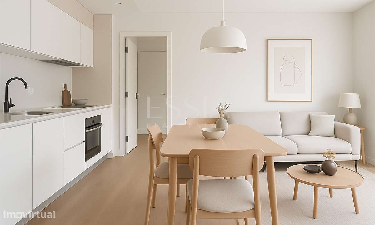 Apartamento T1 Novo com Vistas Rio Douro, Vila Nova de Gaia-3