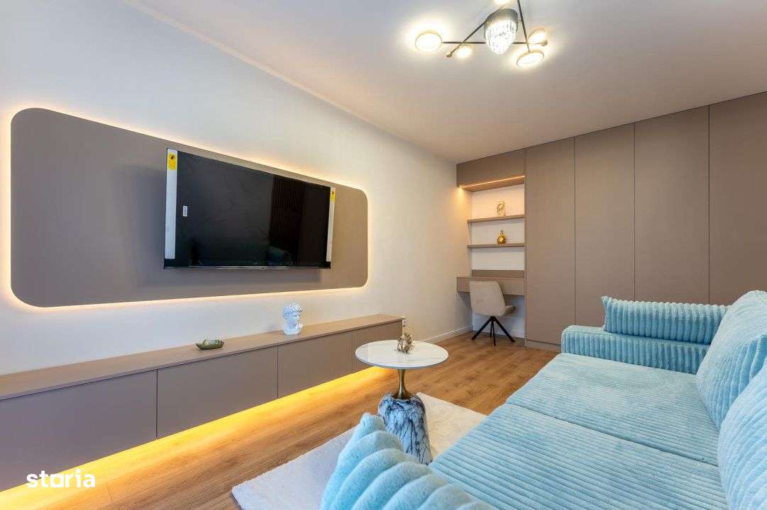 Apartament de 2 camere, Decomandat, 56 mp, Ultramodern, Zona Terra - Imagine principală: 2/13