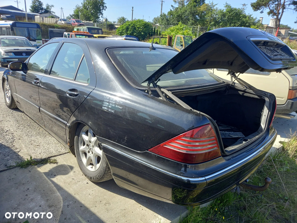 MERCEDES KLASA S W220 LIFT KOMPLET BOCZKÓW DRZWI BOCZKI TAPICERKA BOCZEK - 21