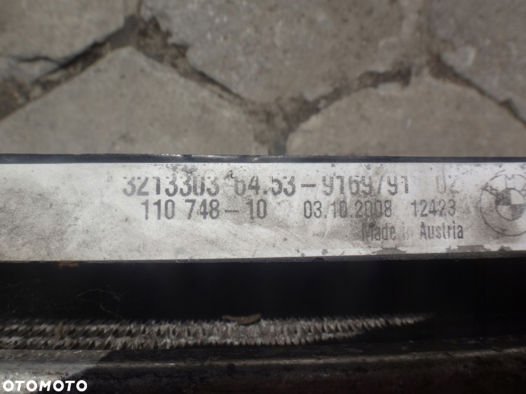 KOMPLET CHŁODNIC CHŁODNICE BMW E90 318 320 I N43 - 4