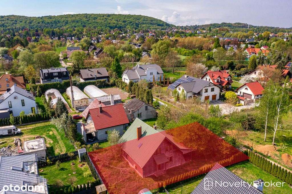 Działka budowlana 5,81 ara Wola Justowska-0