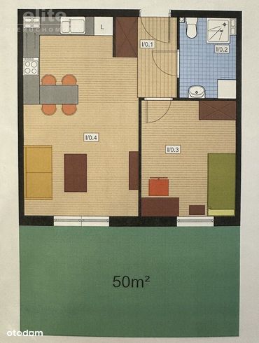 Stan deweloperski 2 pok ogródek 50 m2!-10