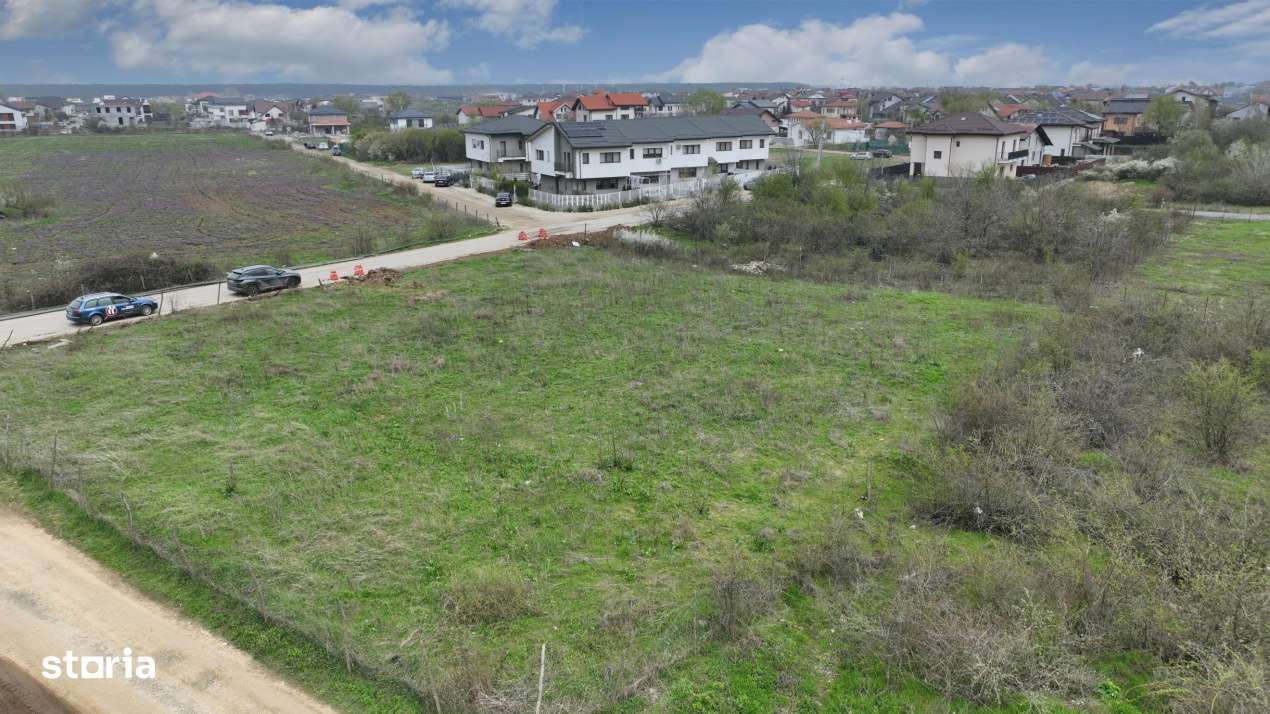Mogosoaia | Teren intravilan | Suprafata: 932.64 mp cu deschidere de 2 - Imagine principală: 3/8