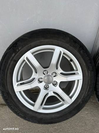 Jante Audi Q5 cauc 235/60R18 continental vara dot2017 5-6mm 8jx18et39 - 11