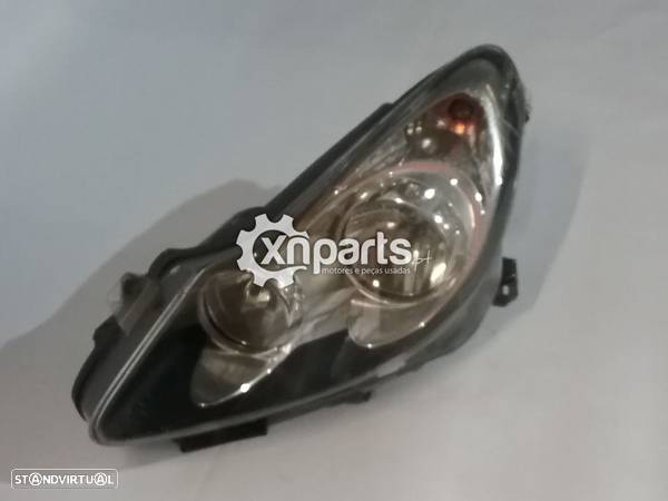 Farol Xenon Frente Esquerdo OPEL CORSA D 2006 - 2009 Usado - 1