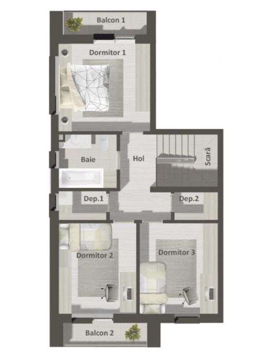 0% comision! Casa in ansamblu rezidential, pompa de caldura, Livada Me - Imagine principală: 4/9