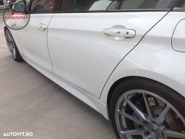 Bara Fata BMW Seria 3 F30 F31 (2011-up) M-Technik Design cu Proiectoare de Ceata s- livrare gratuita - 13