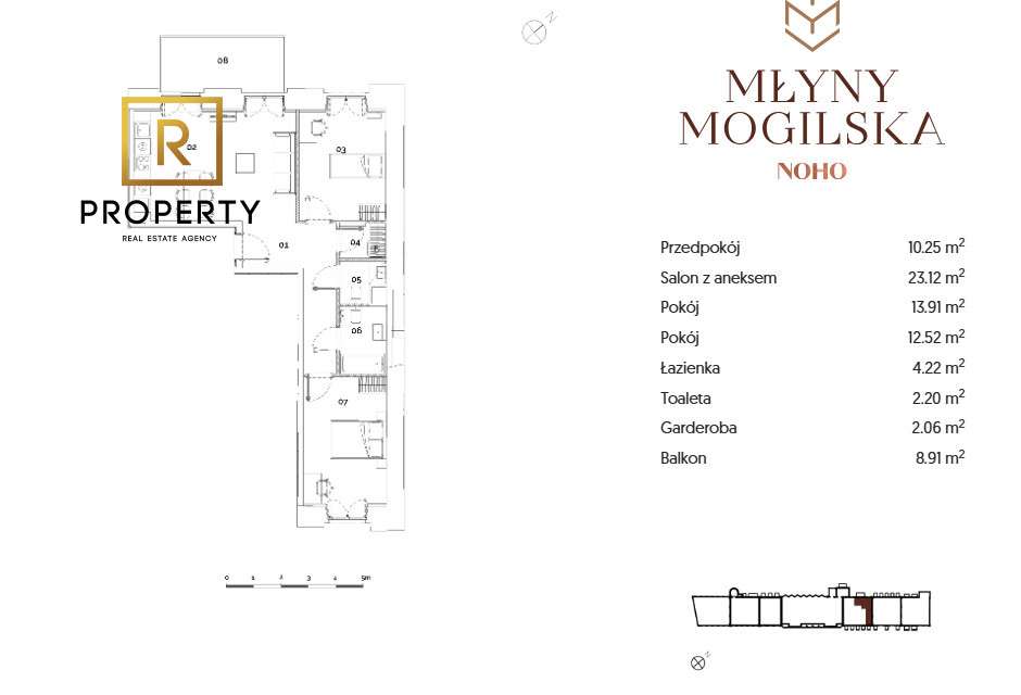 Prestiżowa inwestycja |ul.Mogilska|68,28m2 |3 pok. - Pełny obrazek: 2/10