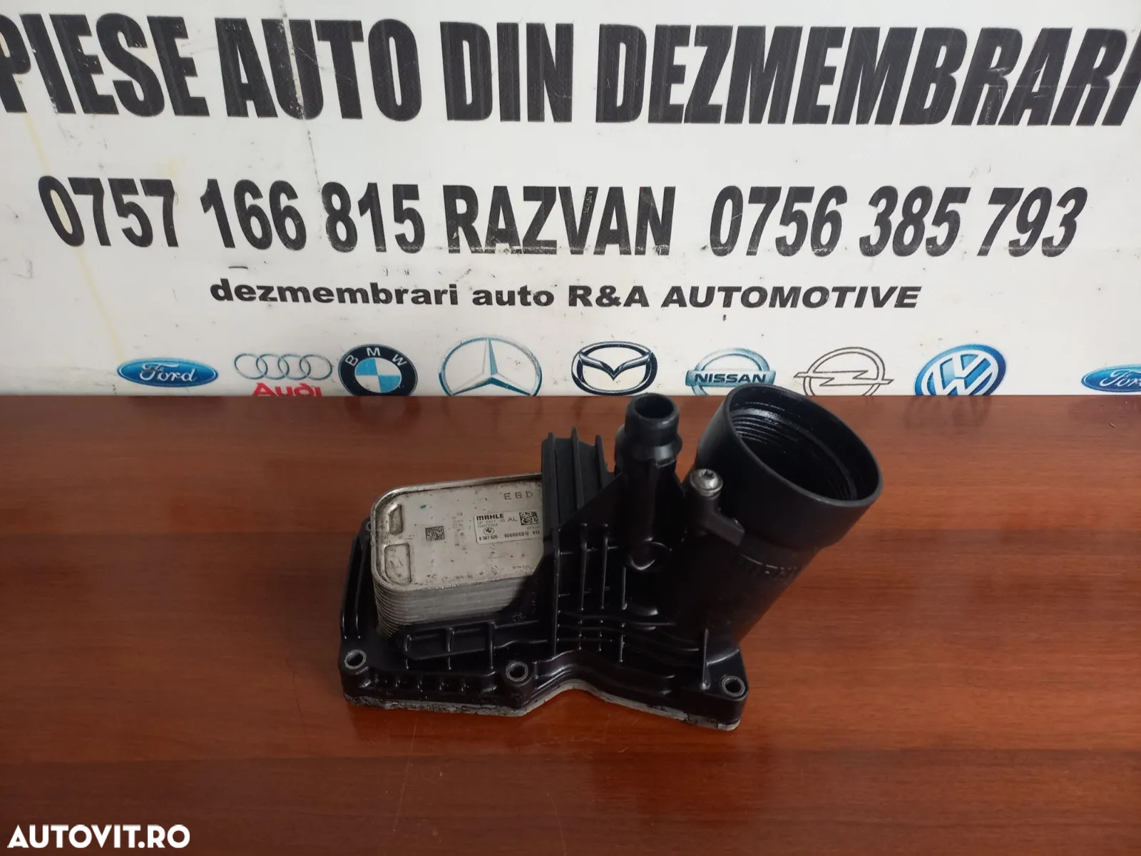 Termoflot Racitor Ulei Suport Filtru Ulei Bmw F10 F11 F07 F25 X3 Cod 8507626 - Dezmembrari Arad - 5