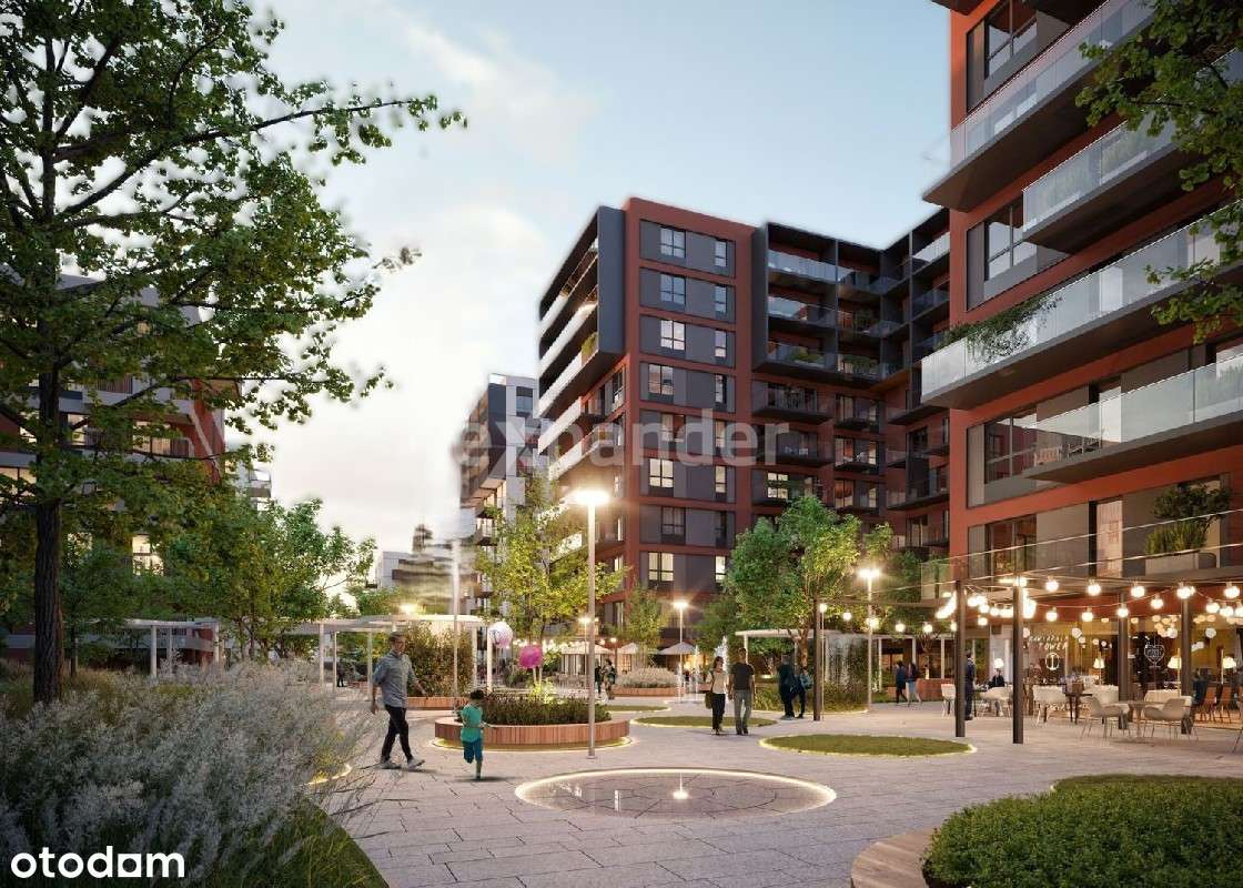 Dwustronne, dwa duże balkony,  salon 30m2 - Pełny obrazek: 4/6