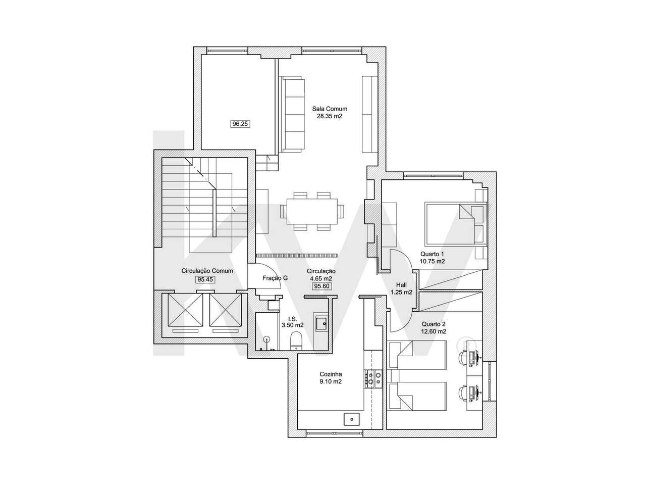 Apartamento T2 em Carnaxide - ONDE A PERSONALIDADE E O REQUINTE SE SEN-27