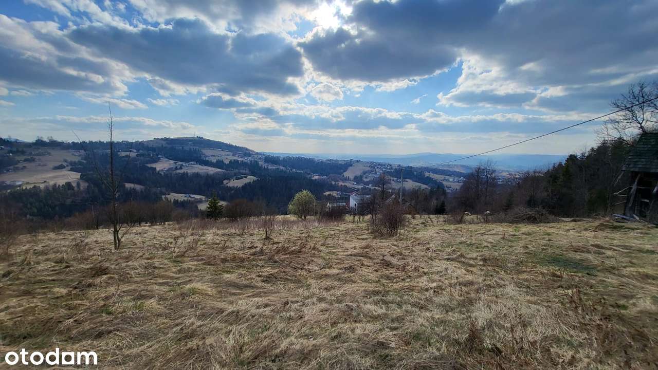 Działka rolno-budowlana 60 arów z widokiem na Tatry, Koniaków-3