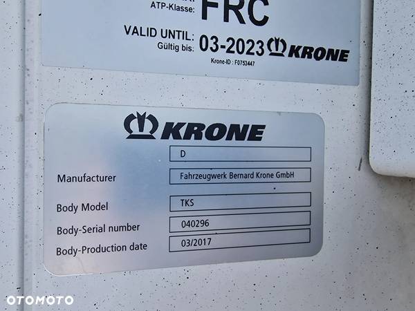 Krone Chłodnia Carrier Vector 1550 2017 rok - 9