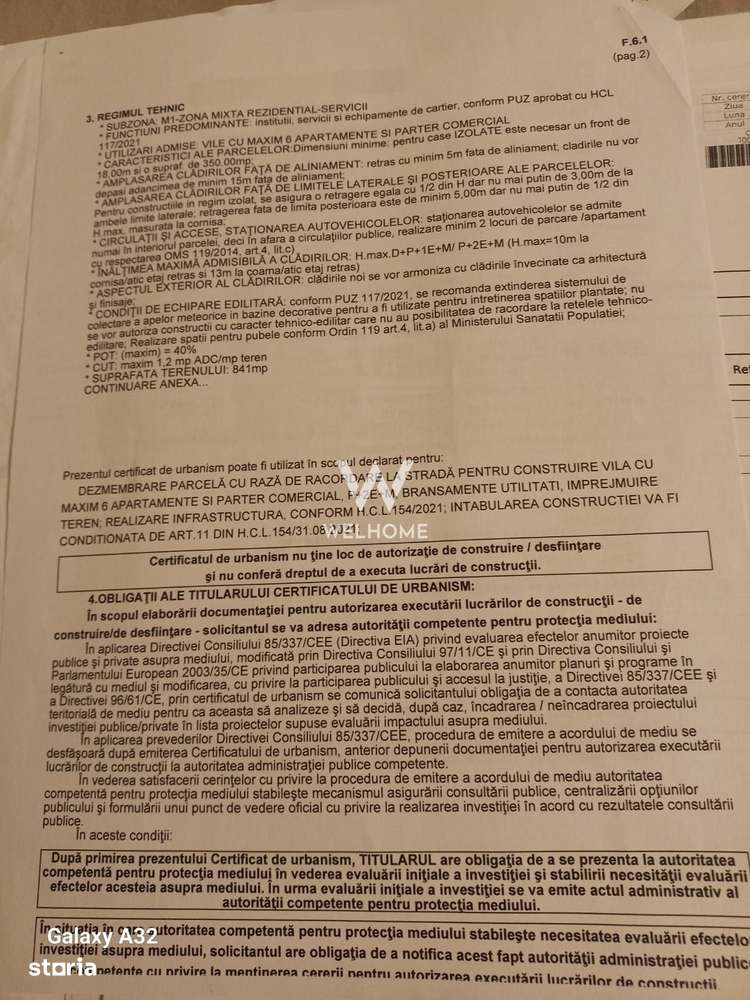 Teren intravilan constructii locuinte colective, Cisnadie - Sibiu - Imagine principală: 2/7