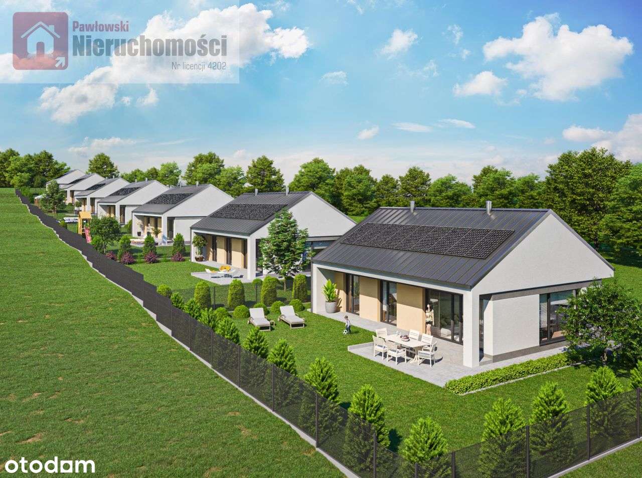 Domy pod Skawiną - fotowoltaika i pompa ciepła-17