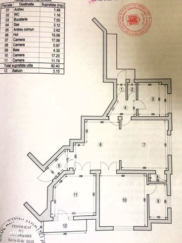 Apartament 3 camere, zona Mantuleasa / Popa Soare, etaj 1, comision 0%-7