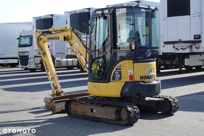 Komatsu PC 35 MR-3 / 2015 / 5600MTH / MINI KOPARKA / KOMPLET ŁYŻEK - 5