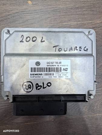 Calculator cutie transfer automata VW Touareg 5.0 tdi cod 0ad927755ar - 4