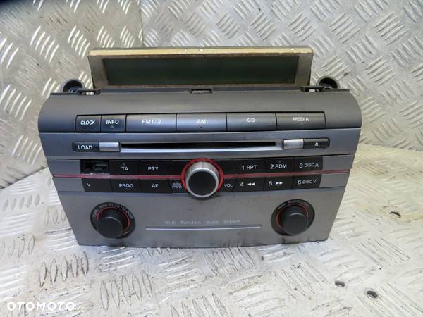 RADIO FABRYCZNE CD 3 I BK LIFT MAZDA 2006-2009 - 2