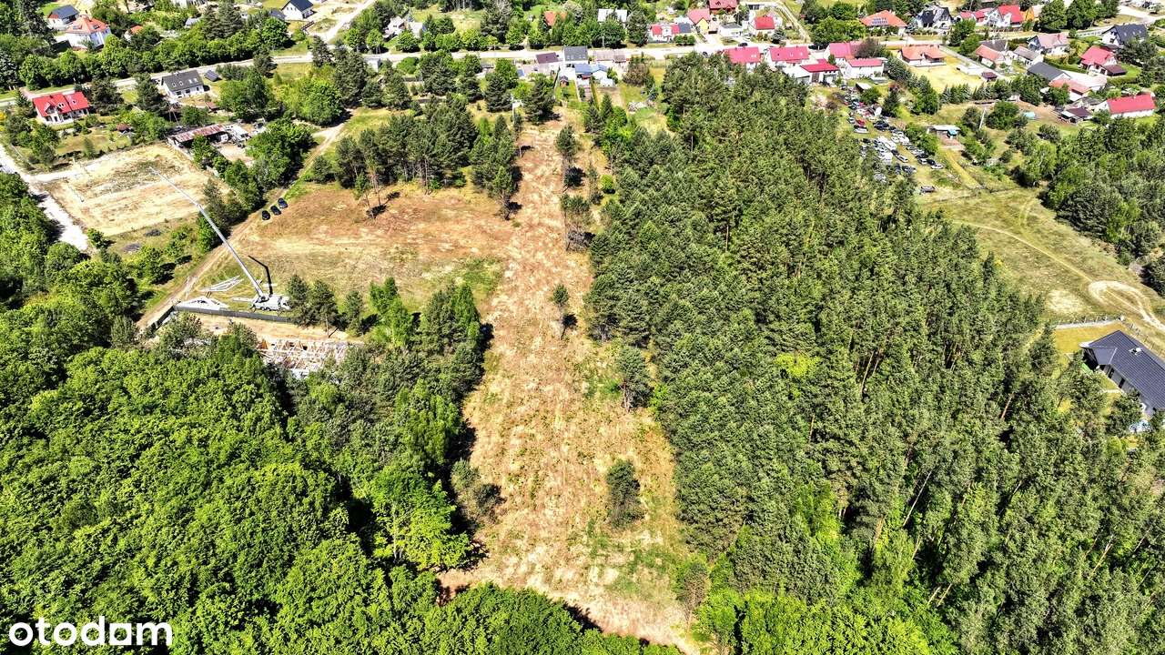 Działki budowalne w Krzynce przy lesie w spokojnej okolicy-7