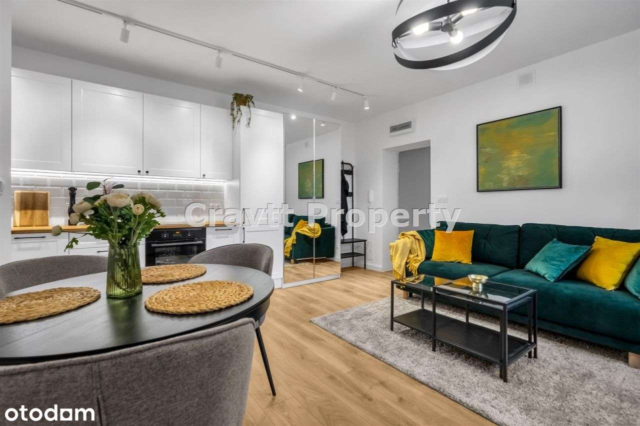 Wykończone, piękne 2 pokoje z miejscem parkingowym-2