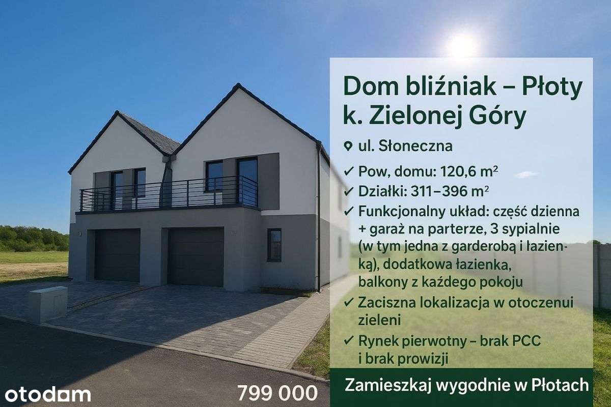 Dom, 120,60 m², Zielona Góra-3