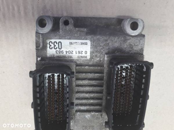 FIAT PUNTO II 99R 1.2 8V ZESTAW STARTOWY 0261204983 - 5