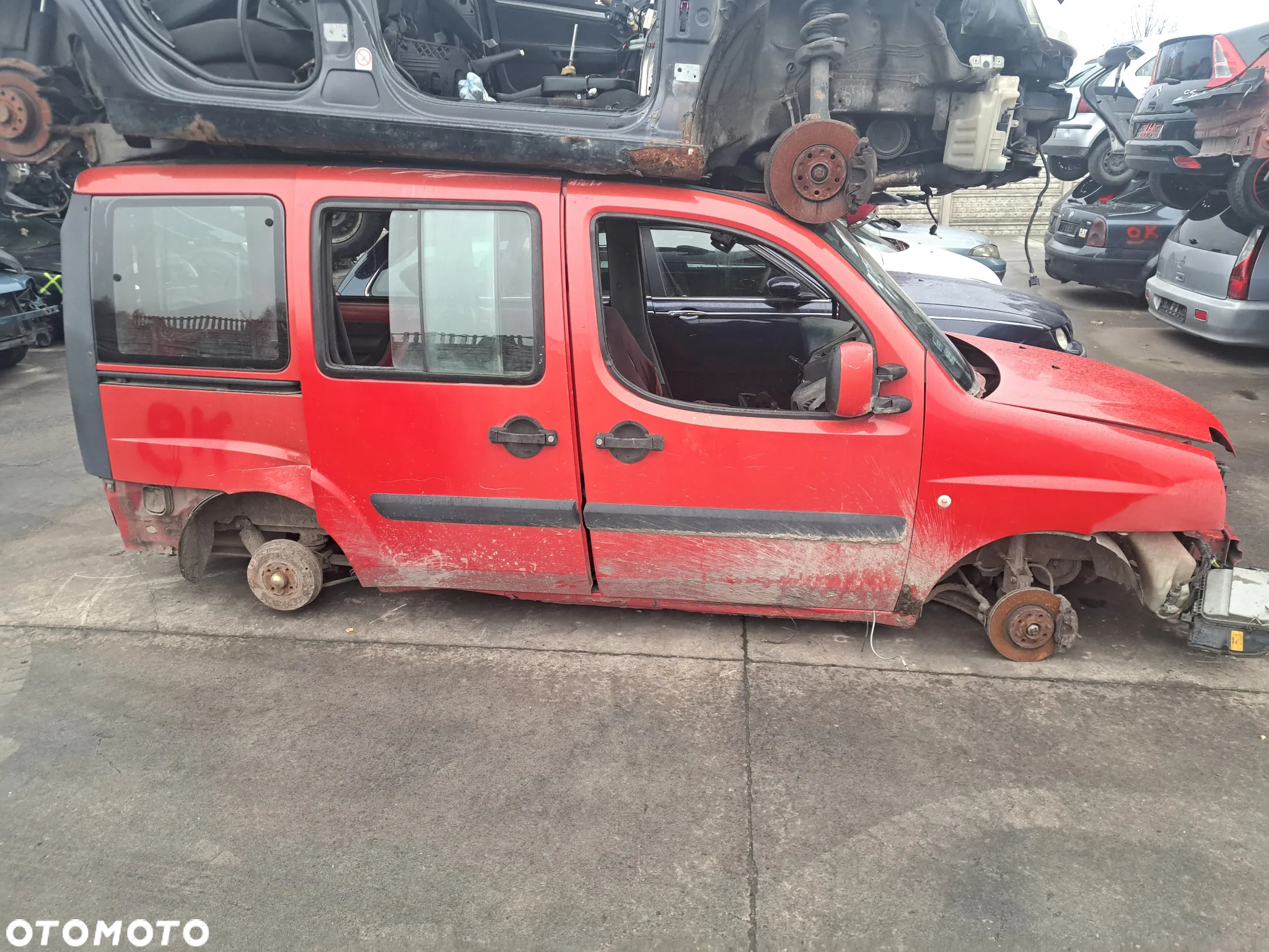 FIAT DOBLO I 00-04 1.9 D ZWROTNICA PRAWA LEWA PRZÓD - 9