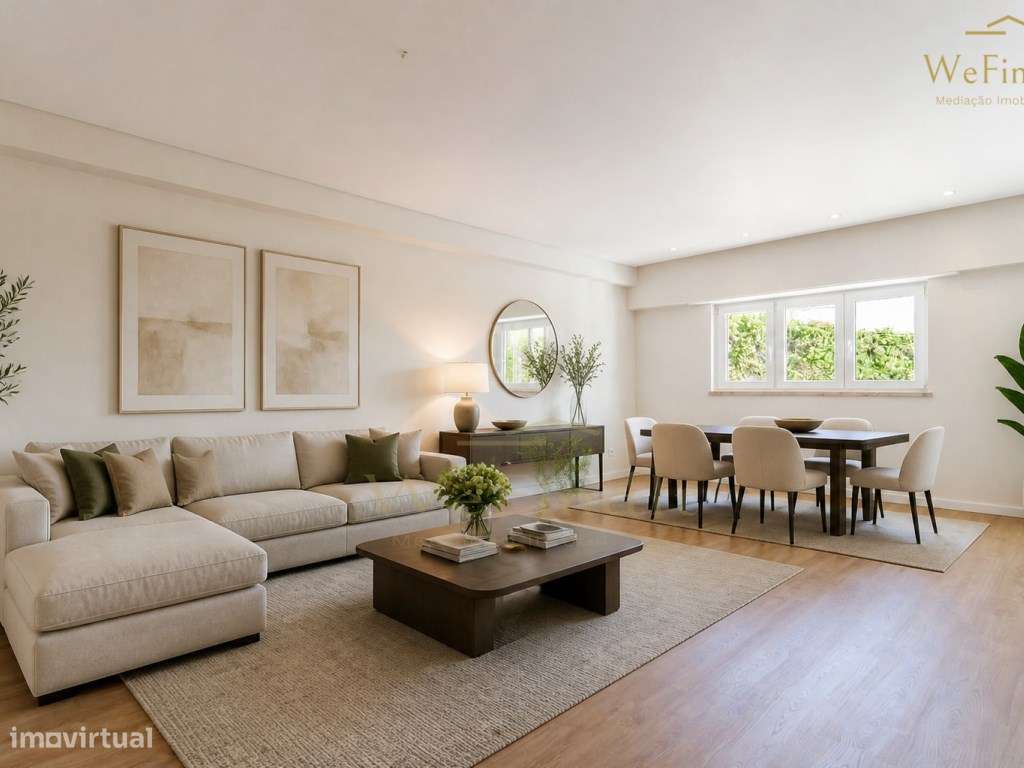 Apartamento T1 remodelado num condomínio com garagem, piscina e jar...-1