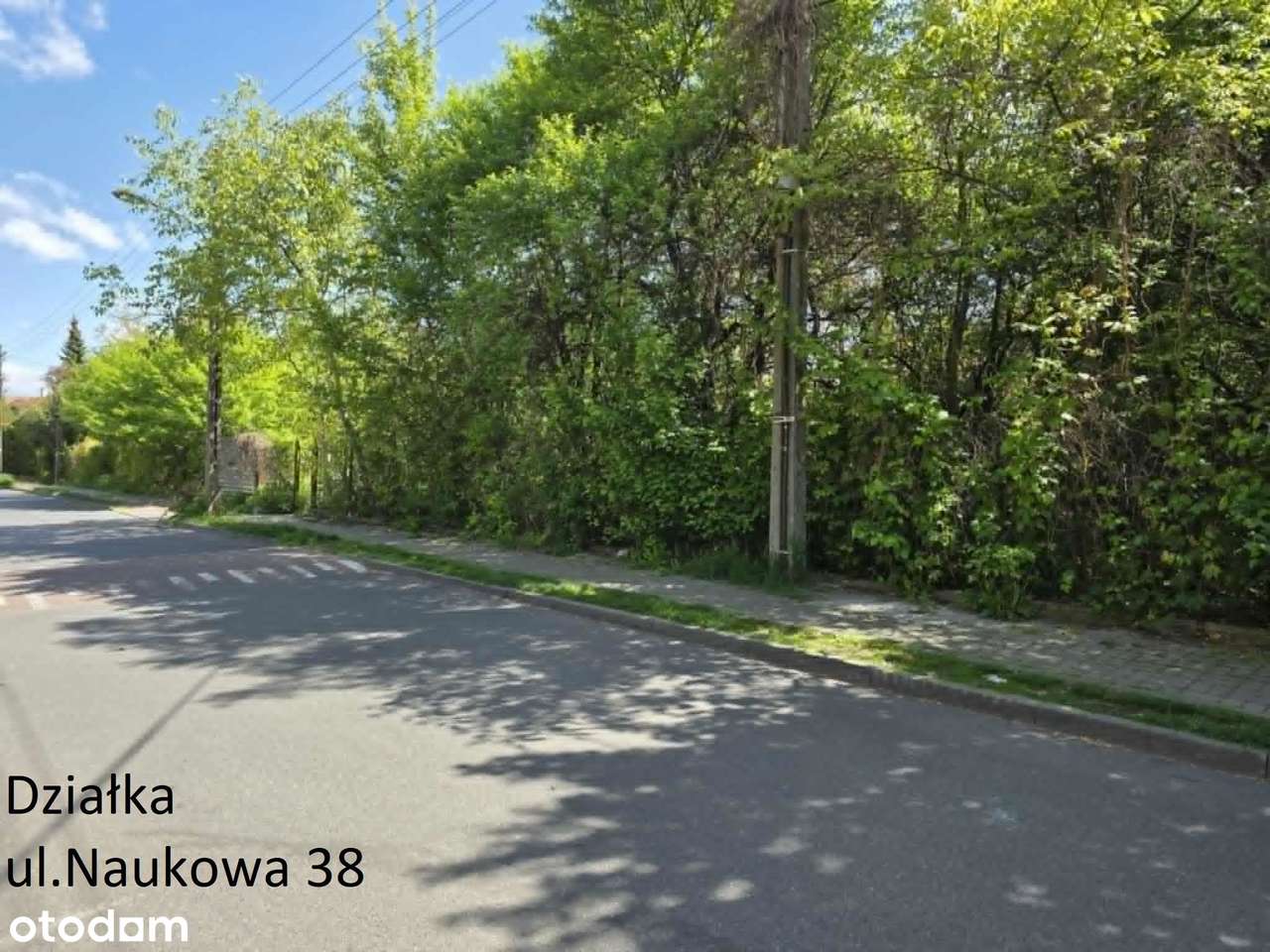 Działka budowlana W-wa Włochy ul.Naukowa-2