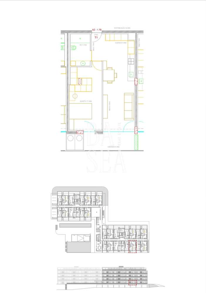 Apartamento T1 em condomínio com piscina em Ferreiros Braga.-41