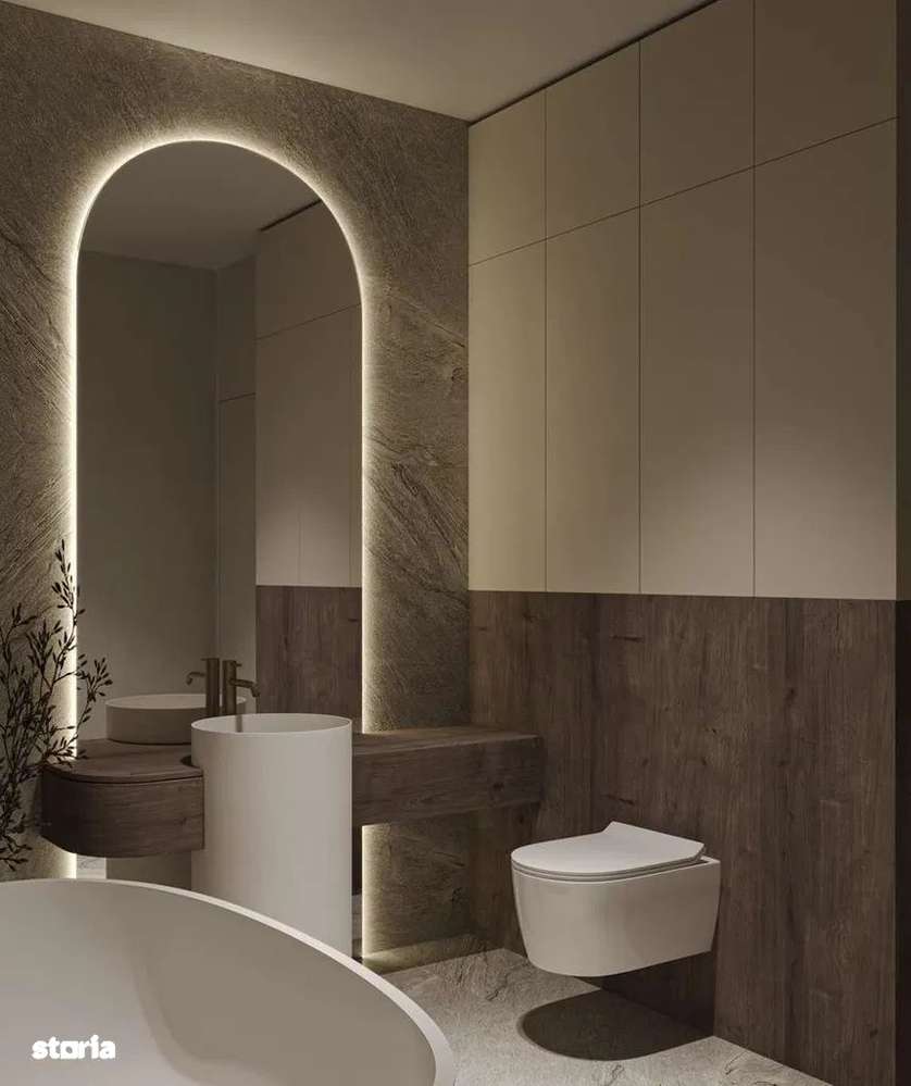 Vând apartament lux cu 4 camere – mobilat complet | Parcare subterană-2