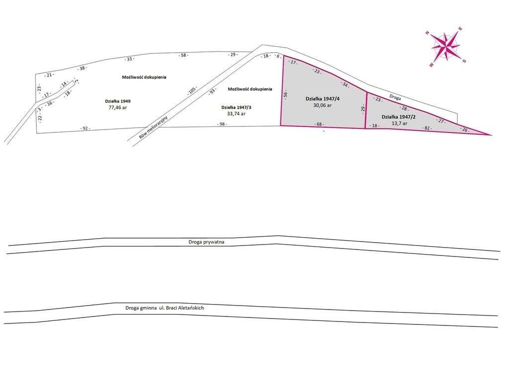 Działki inwestycyjne 43,76a – Rzeszów Słocina-7