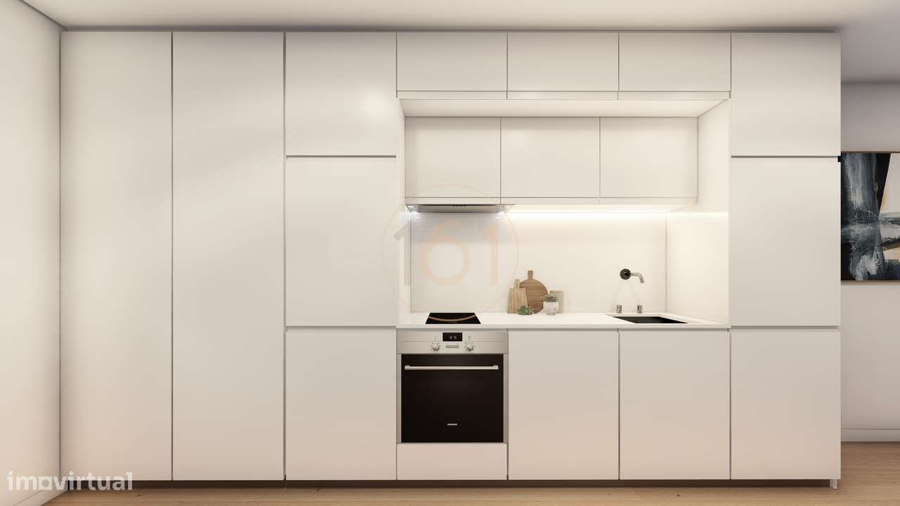 Estudio T0 em Vila Nova de Gaia com varanda - Grande imagem: 5/10