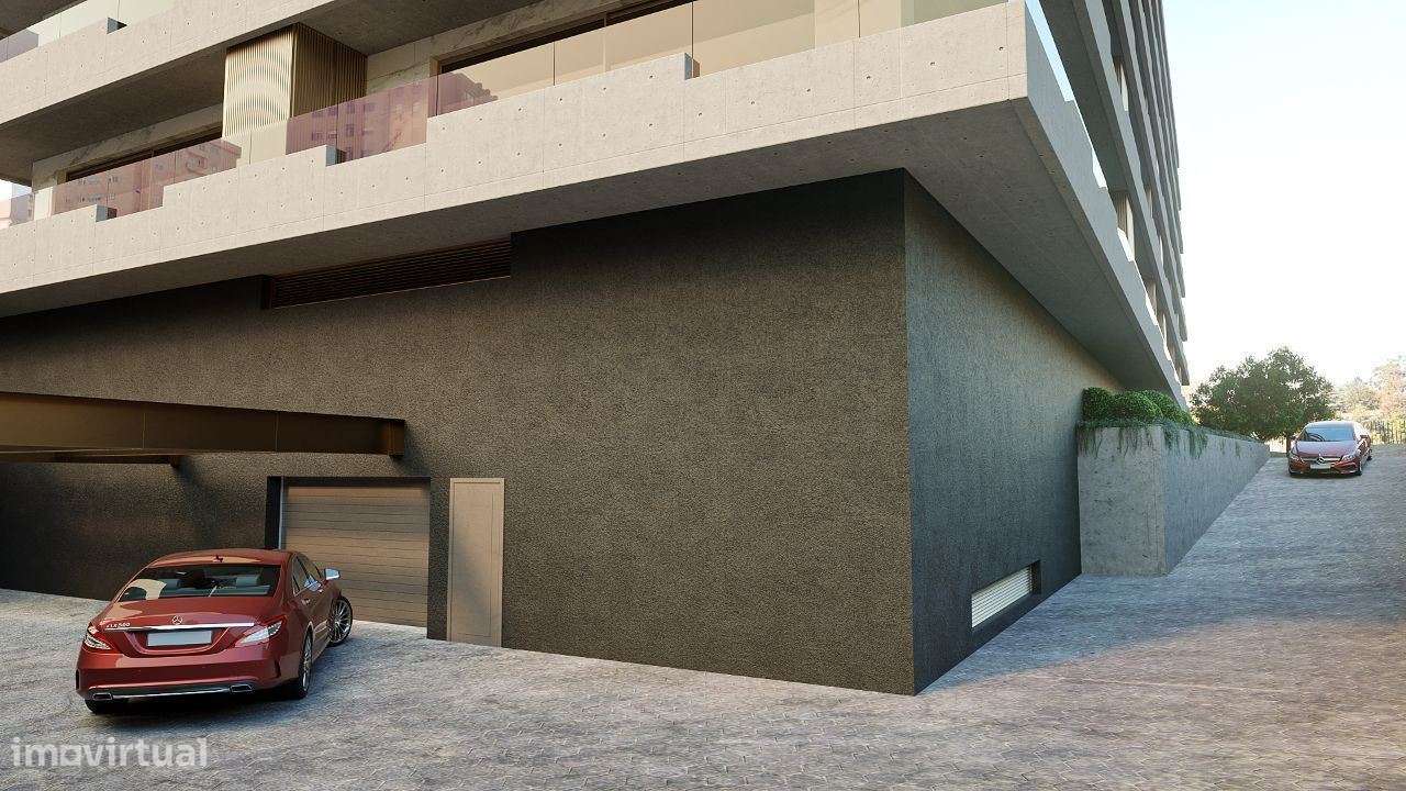 T1 Novo com varanda, garagem e eficiência energética A+-14