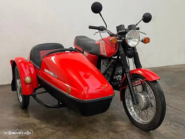 Jawa CZ Sport 350 Twin Sport com Side-Car Velorex - 2