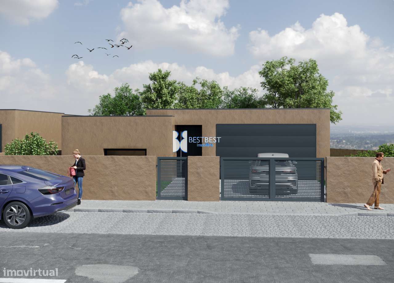 MORADIA TÉRREA T3+ESCRITÓRIO COM GARAGEM E TERRENO – CARREIRA - Grande imagem: 2/4