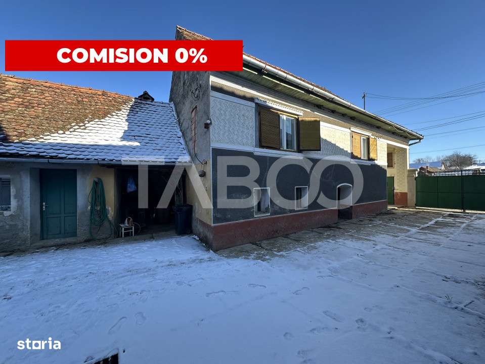 Casa cu potential de investitie 280 mp utili teren liber 2064 Cincu - Imagine principală: 2/11