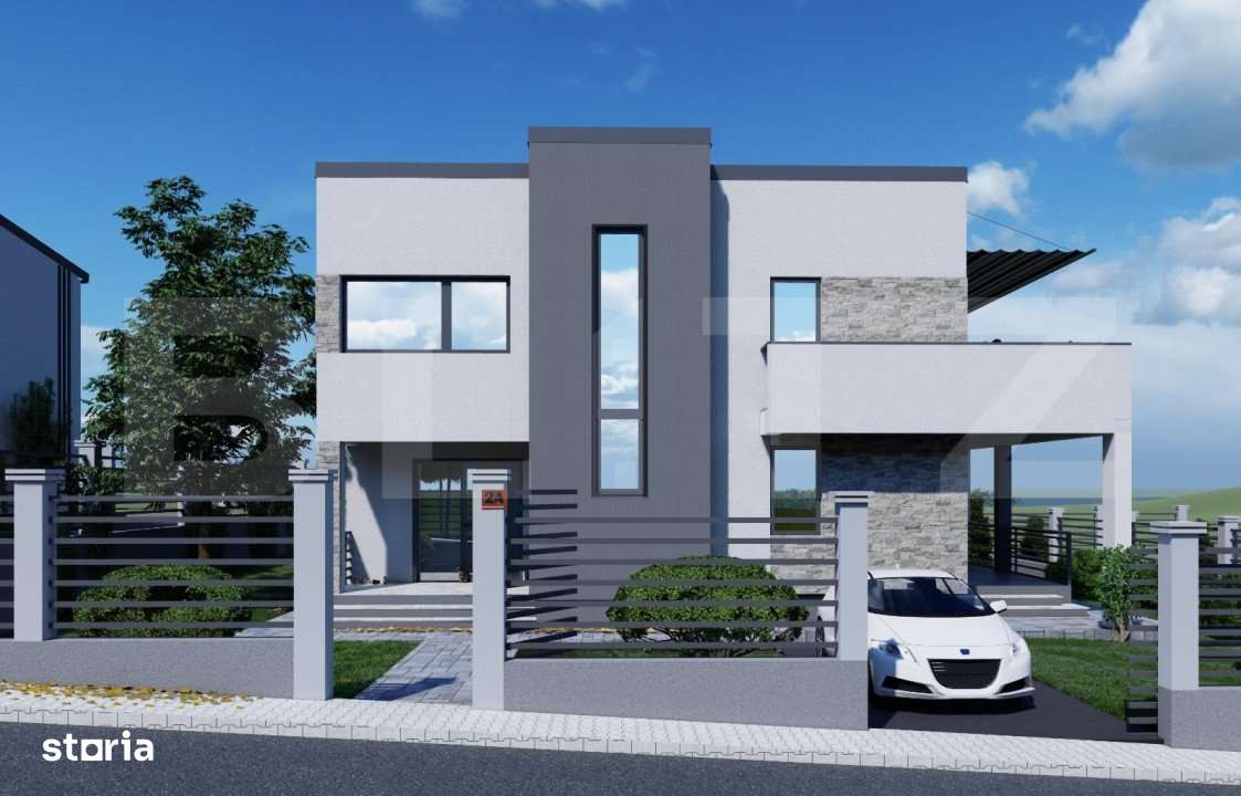 Casa design modern, 157 mp, vedere spre lac, Valea Adanca - Imagine principală: 5/7