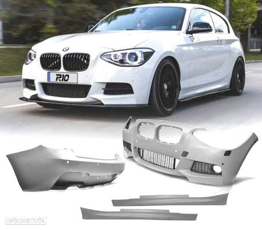 KIT CARROÇARIA PARA BMW SERIE 1 F21 LOOK M - 1