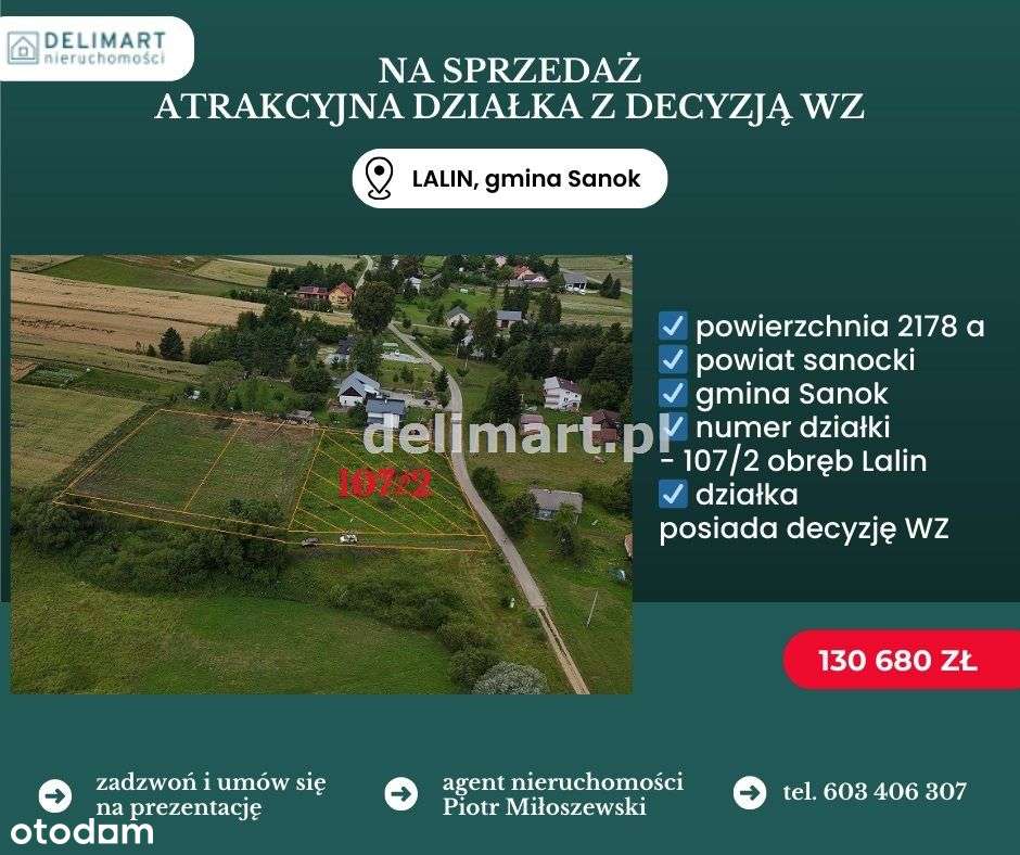 Piękna działka z Wz Lalin - Pełny obrazek: 4/13