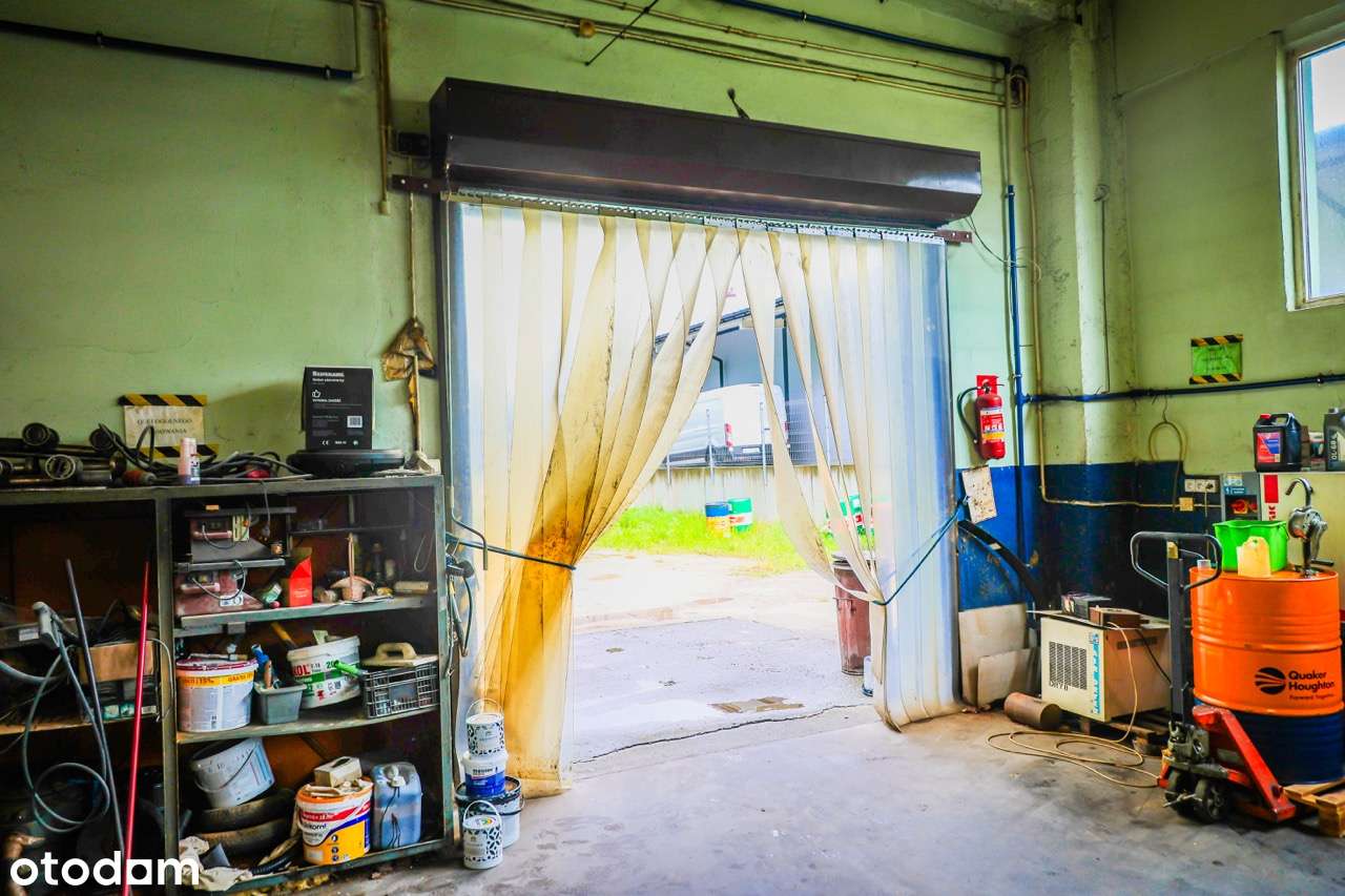 Hala z częścią magazynową i firmą CNC – Katowice, świetna lokalizacja-5