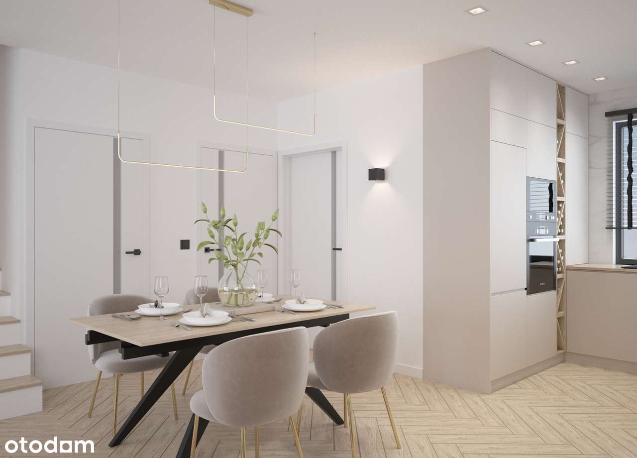 Nowoczesny bliźniak/ Malina/ 4 pokoje/ pompa ciepła i rekuperacja - Pełny obrazek: 4/9