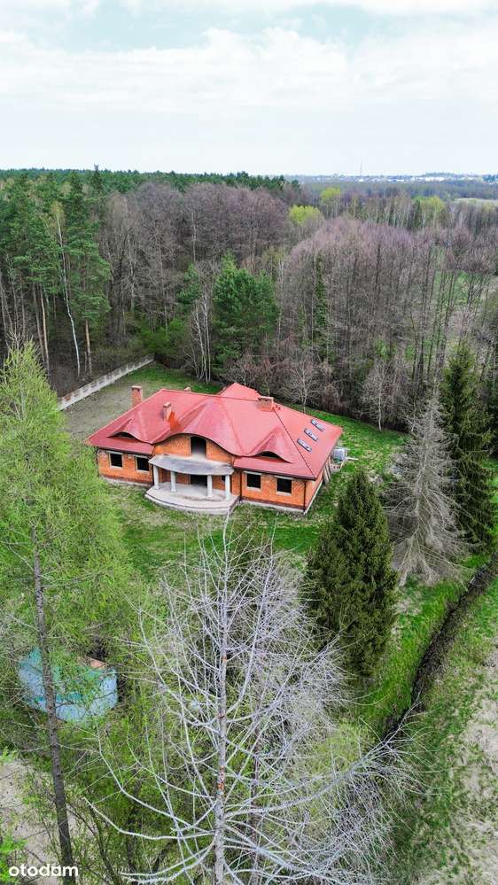 DWOREK POD LASEM | DZIAŁKA 4179 m² | JEZIORO I RZEKA W OKOLICY