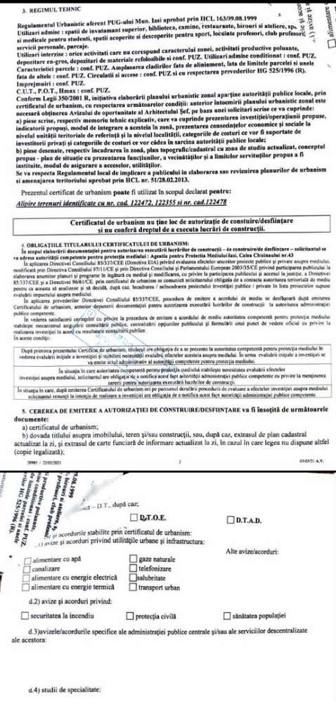 Viticulori, intrare prin Pacurari sau Aleea M. Sadoveanu, 2820 mp-5