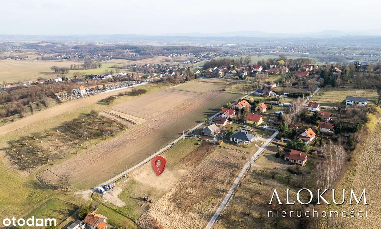 Widokowa działka nieopodal Wieliczki, Łazany - Pełny obrazek: 4/12