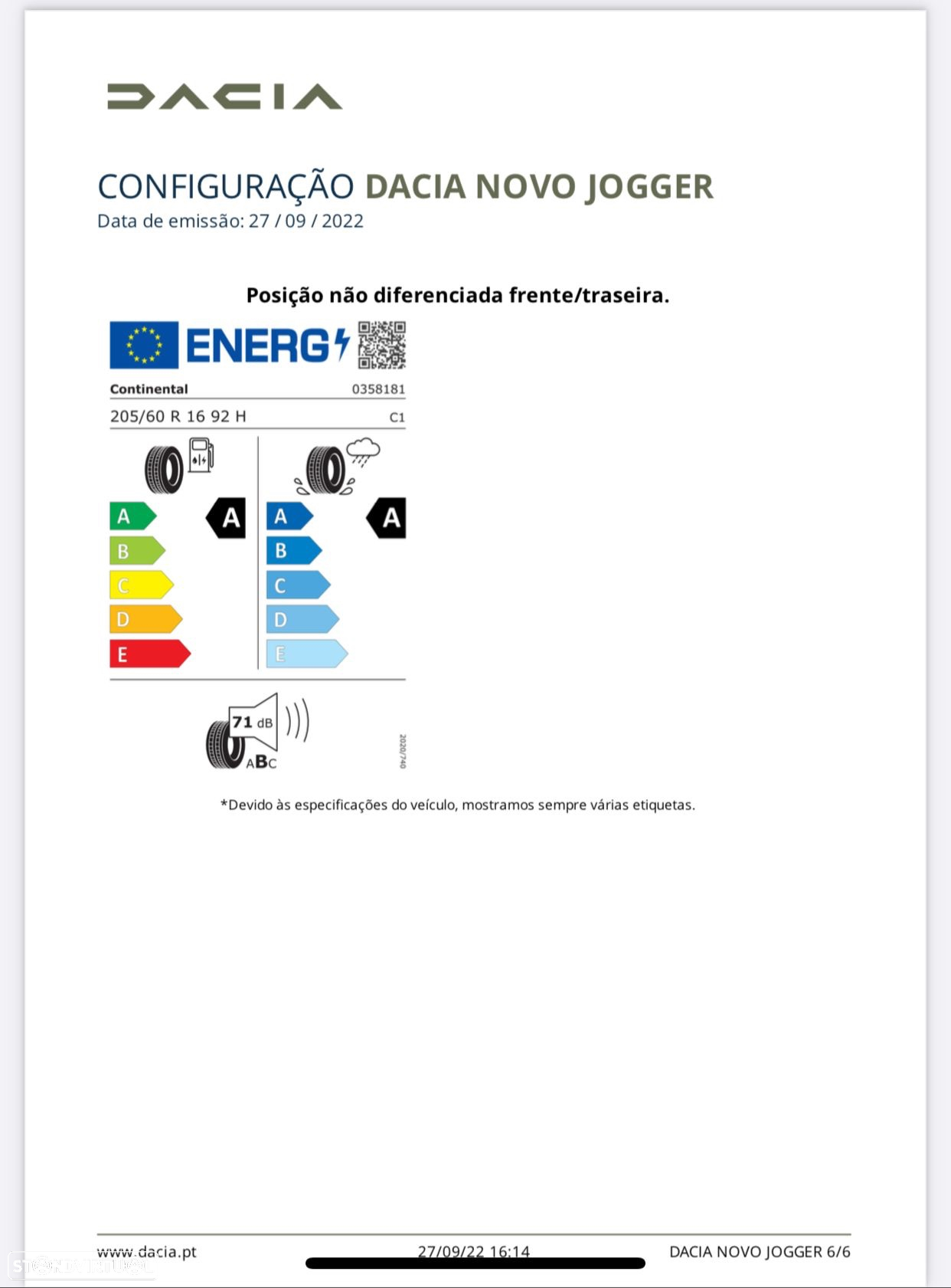 Dacia Jogger 1.0 ECO-G Comfort 7L Bi-Fuel - 7