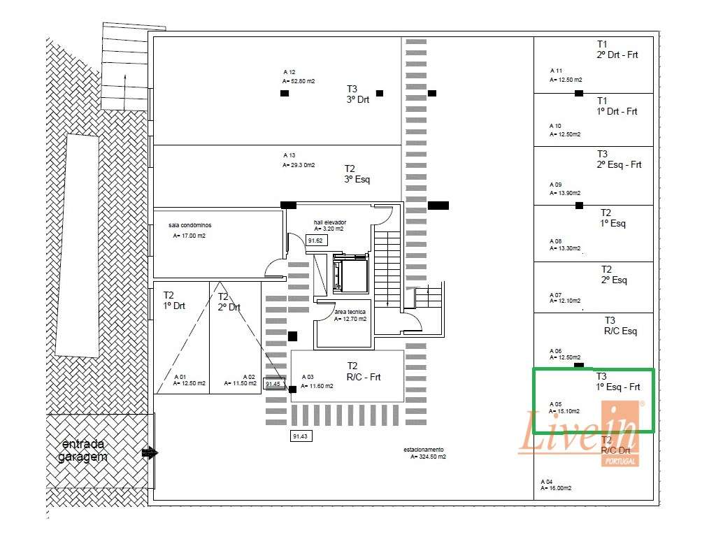 Apartamento T3 em Construção na Ericeira-33