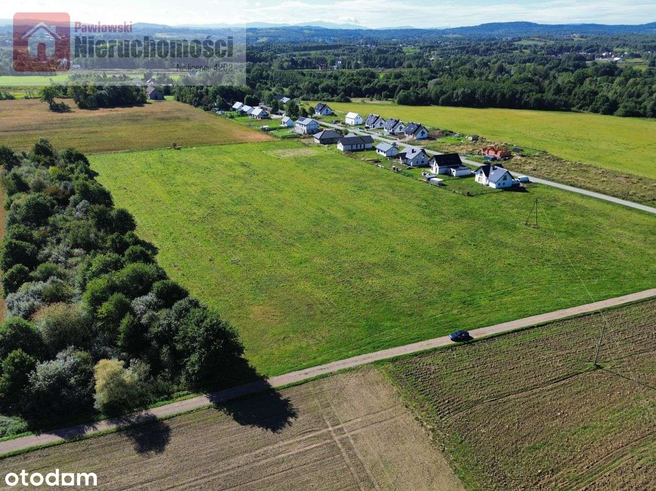 Działka, 841 m², Skawina-8