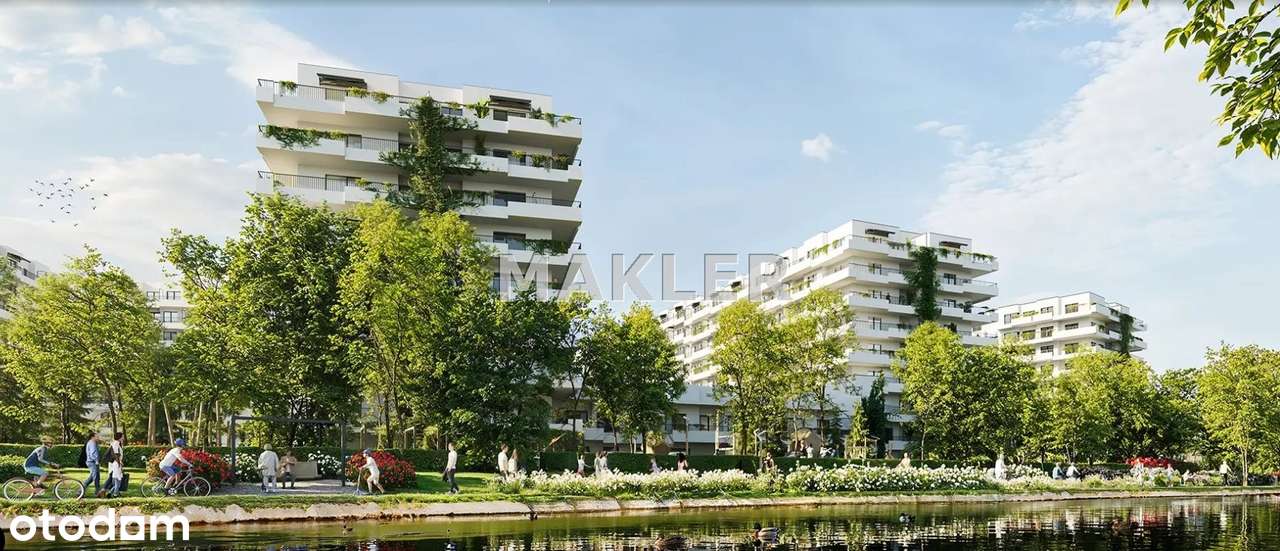 Nowoczesne osiedle z widokiem na rzekę!!-0